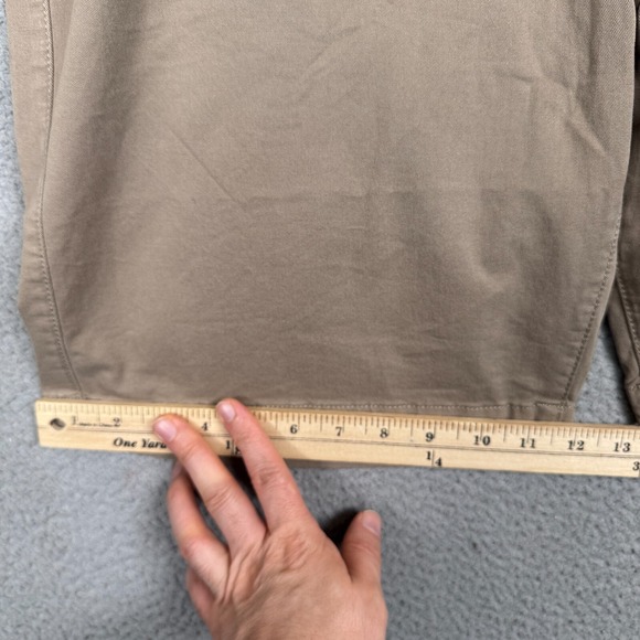 Flint & Tinder Shorts Mens 34 Beige Khaki‎ 365 Chino Stretch Huckberry Everyday - Picture 11 of 12